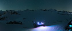 Archiv Foto Webcam Val d&#39;Isère: Rocher de Bellevarde 01:00