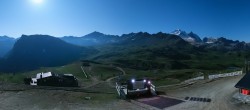 Archived image Webcam Rocher de Bellevarde in Val d&#39;Isère 01:00