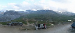 Archiv Foto Webcam Val d&#39;Isère: Rocher de Bellevarde 19:00