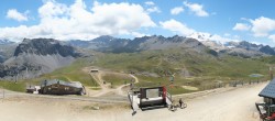 Archiv Foto Webcam Val d&#39;Isère: Rocher de Bellevarde 13:00
