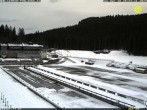 Archiv Foto Webcam Pokljuka: Blick ins Biathlonstadion 09:00