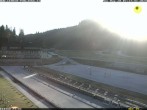 Archiv Foto Webcam Pokljuka: Blick ins Biathlonstadion 07:00