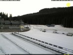 Archiv Foto Webcam Pokljuka: Blick ins Biathlonstadion 07:00