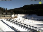 Archiv Foto Webcam Pokljuka: Blick ins Biathlonstadion 09:00