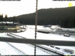 Archiv Foto Webcam Pokljuka: Blick ins Biathlonstadion 05:00