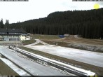 Archiv Foto Webcam Pokljuka: Blick ins Biathlonstadion 08:00