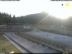 Archiv Foto Webcam Pokljuka: Blick ins Biathlonstadion 05:00