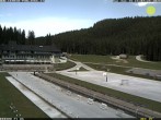 Archiv Foto Webcam Pokljuka: Blick ins Biathlonstadion 14:00