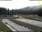 Archiv Foto Webcam Pokljuka: Blick ins Biathlonstadion 05:00