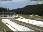 Archiv Foto Webcam Pokljuka: Blick ins Biathlonstadion 13:00
