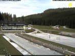 Archiv Foto Webcam Pokljuka: Blick ins Biathlonstadion 15:00