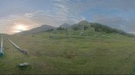 Archiv Foto Webcam Sestriere: Ziel Weltcupstrecke und Kinderland Jolly 05:00