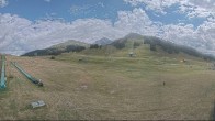Archiv Foto Webcam Sestriere: Ziel Weltcupstrecke und Kinderland Jolly 13:00