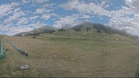 Archiv Foto Webcam Sestriere: Ziel Weltcupstrecke und Kinderland Jolly 15:00