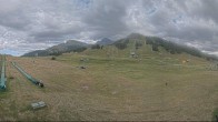 Archiv Foto Webcam Sestriere: Ziel Weltcupstrecke und Kinderland Jolly 17:00