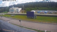 Archiv Foto Webcam Biathlon Arena Nové Město - Blick zum Schießstand 11:00