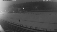 Archiv Foto Webcam Biathlon Arena Nové Město - Blick zum Schießstand 05:00