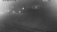 Archiv Foto Webcam Biathlon Arena Nové Město - Blick zum Schießstand 01:00