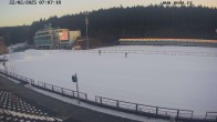 Archiv Foto Webcam Biathlon Arena Nové Město - Blick zum Schießstand 06:00