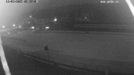 Archiv Foto Webcam Biathlon Arena Nové Město - Blick zum Schießstand 01:00