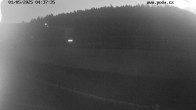 Archiv Foto Webcam Biathlon Arena Nové Město - Blick zum Schießstand 03:00