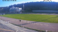 Archiv Foto Webcam Biathlon Arena Nové Město - Blick zum Schießstand 06:00