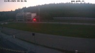 Archiv Foto Webcam Biathlon Arena Nové Město - Blick zum Schießstand 03:00