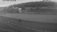 Archiv Foto Webcam Biathlon Arena Nové Město - Blick zum Schießstand 03:00