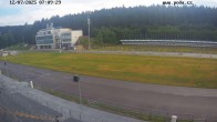 Archiv Foto Webcam Biathlon Arena Nové Město - Blick zum Schießstand 06:00