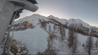 Archiv Foto Webcam Sestriere: Area Banchetta 07:00