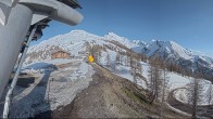 Archiv Foto Webcam Sestriere: Area Banchetta 17:00