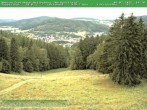 Archived image Webcam Ski piste at Knüllfeld 13:00