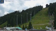 Archiv Foto Webcam Madonna di Campiglio: Weltcup Piste Canalone Miramonti 13:00