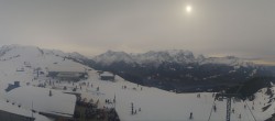 Archived image Webcam Kaeserstatt Roundshot Meiringen Hasliberg 13:00