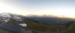 Archiv Foto Webcam Mittelstation Käserstatt Meiringen Hasliberg 05:00