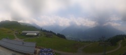 Archived image Webcam Kaeserstatt Roundshot Meiringen Hasliberg 13:00