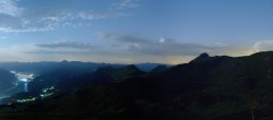 Archived image Webcam Alpen Tower Roundshot Meiringen Hasliberg 23:00