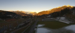 Archived image Webcam Casino Arena Seefeld: Panorama 15:00