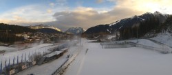 Archiv Foto Webcam Nordisches Zentrum Seefeld mit Schanze und Loipen 07:00