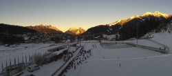 Archiv Foto Webcam Nordisches Zentrum Seefeld mit Schanze und Loipen 16:00