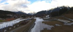 Archiv Foto Webcam Nordisches Zentrum Seefeld mit Schanze und Loipen 15:00