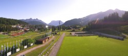 Archiv Foto Webcam Nordisches Zentrum Seefeld mit Schanze und Loipen 07:00