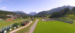 Archiv Foto Webcam Nordisches Zentrum Seefeld mit Schanze und Loipen 09:00