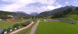 Archiv Foto Webcam Nordisches Zentrum Seefeld mit Schanze und Loipen 11:00