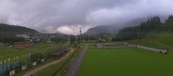 Archiv Foto Webcam Nordisches Zentrum Seefeld mit Schanze und Loipen 05:00