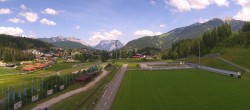 Archiv Foto Webcam Nordisches Zentrum Seefeld mit Schanze und Loipen 08:00