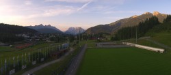 Archiv Foto Webcam Nordisches Zentrum Seefeld mit Schanze und Loipen 14:00