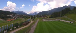 Archiv Foto Webcam Nordisches Zentrum Seefeld mit Schanze und Loipen 15:00