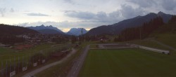 Archiv Foto Webcam Nordisches Zentrum Seefeld mit Schanze und Loipen 19:00