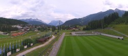 Archiv Foto Webcam Nordisches Zentrum Seefeld mit Schanze und Loipen 11:00